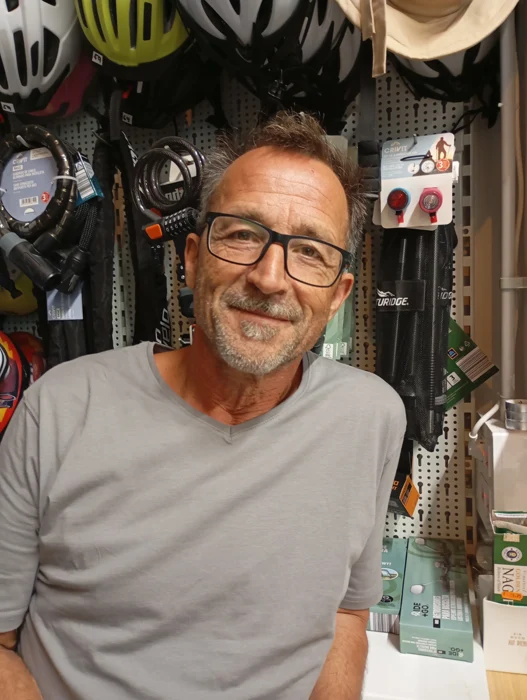 Rupert Habersatter, Inhaber und Fahrradmechaniker bei e-montaña