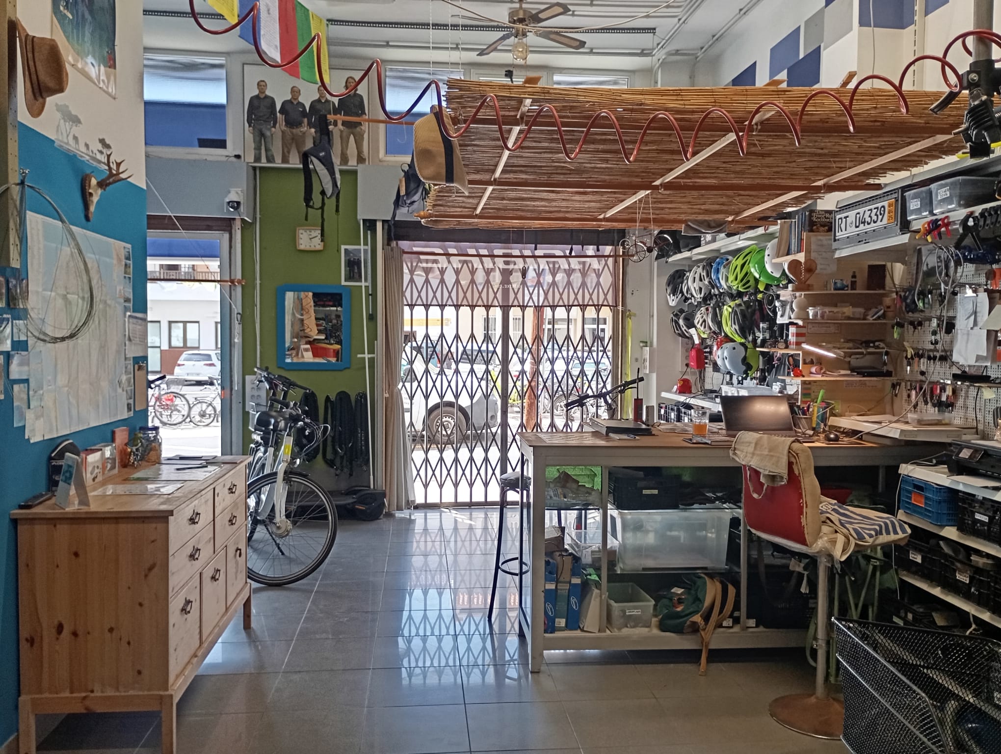Unser Laden und die Werkstatt